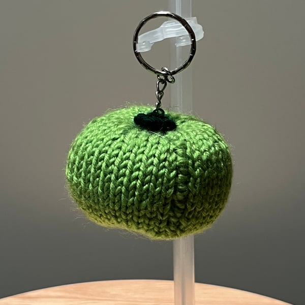 Apple key ring.