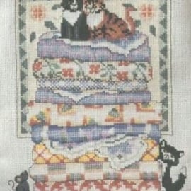 Leisure Arts Cross Stitch Magazine October 1995 Inc Cats Meow Quilt 22 Projects