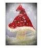 Handmade Red Toadstool Christmas Decoration - Image 2