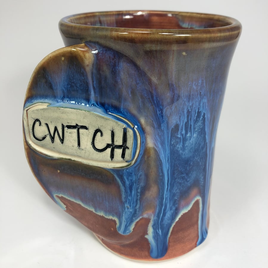 Cwtch Cuddle Cup Stoneware Wheel Thrown