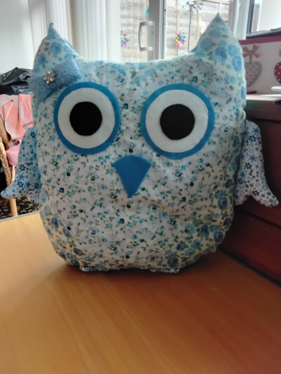 Handmade Owl Cushion 