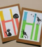 Cat 'Greetings' Card - Image 5