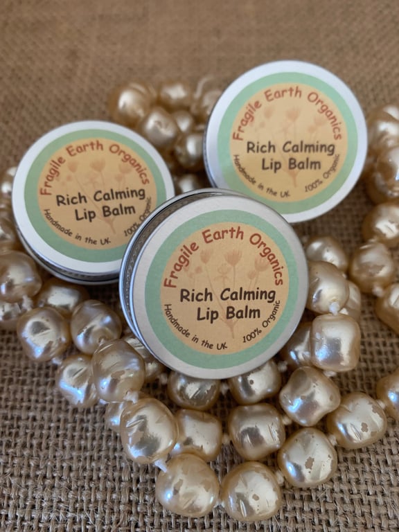 Rich and Calming Organic Lip Balm