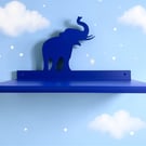 Elephant Wall Shelf – Nursery & Kids Room Decor