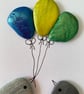 Cornwall pebble art happy birthday card - Image 2