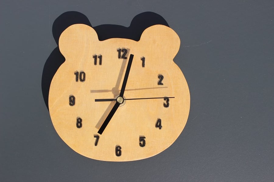 Bear Wall Clock