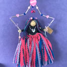 Bisexual Inspired Pride Flag Little Person In A Star Hanging Decoration, LGBTQ