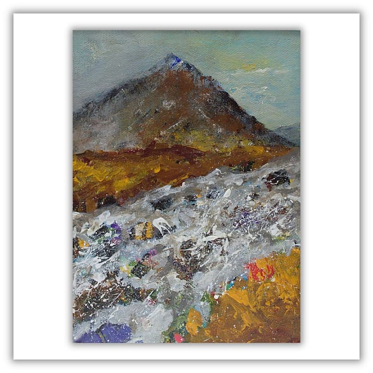 A Scottish landscape - countryside - Glen Etive - Scotland - letterbox gift