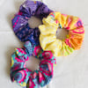 Colourful Set of Scrunchies, Hair Scrunchies, Hair Accessories, Gift Ideas.