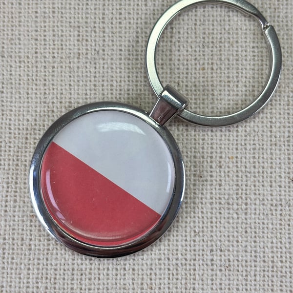 Poland Flag Keyring