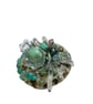 Moonstone & Green Aventurine Spider Sculpture – Gothic Witchy altar décor  - Image 2