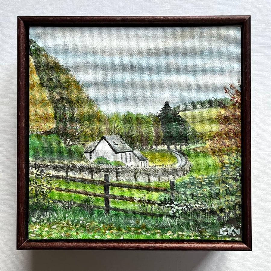 Countryside Landscape Original Art, Perthshire, Claire Kirkpatrick