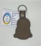 Embroidered Sloth Keyring - Image 2
