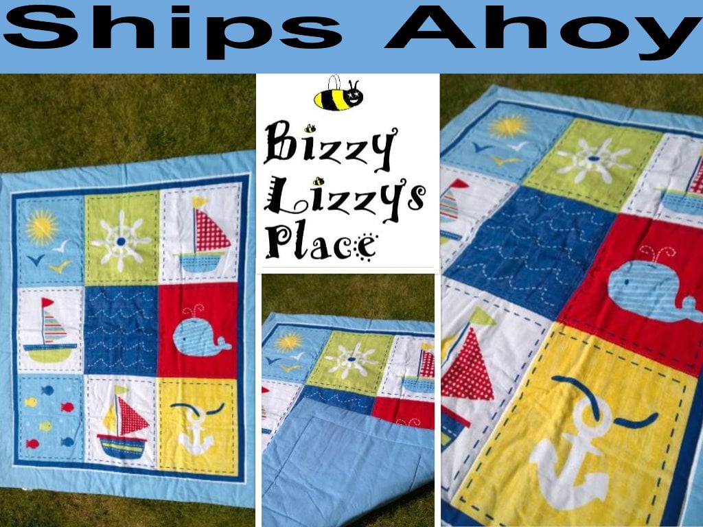Ships Ahoy quilt SALE