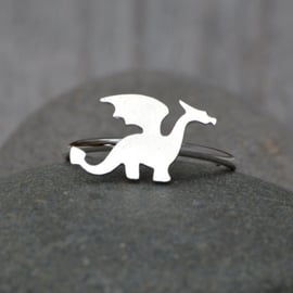 Dragon Ring In Sterling Silver