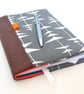 Summer Seconds Padded Notebook & Cover - Charcoal Grey - Image 1