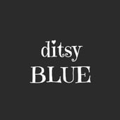 Ditsy Blue