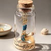 Celestial Moon Earrings in a Bottle
