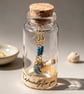 Celestial Moon Earrings in a Bottle