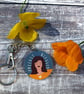 Freckle Blessed Wooden Keyring - Image 1