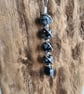 Handmade 925 Silver & Snowflake Obsidian Necklace Pendant Chain & Gift Boxed - Image 4