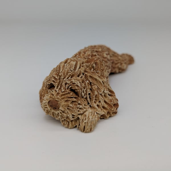 Mini Cockerpoo sculpture