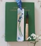 Hand painted bookmark  'bluebell' - Image 1