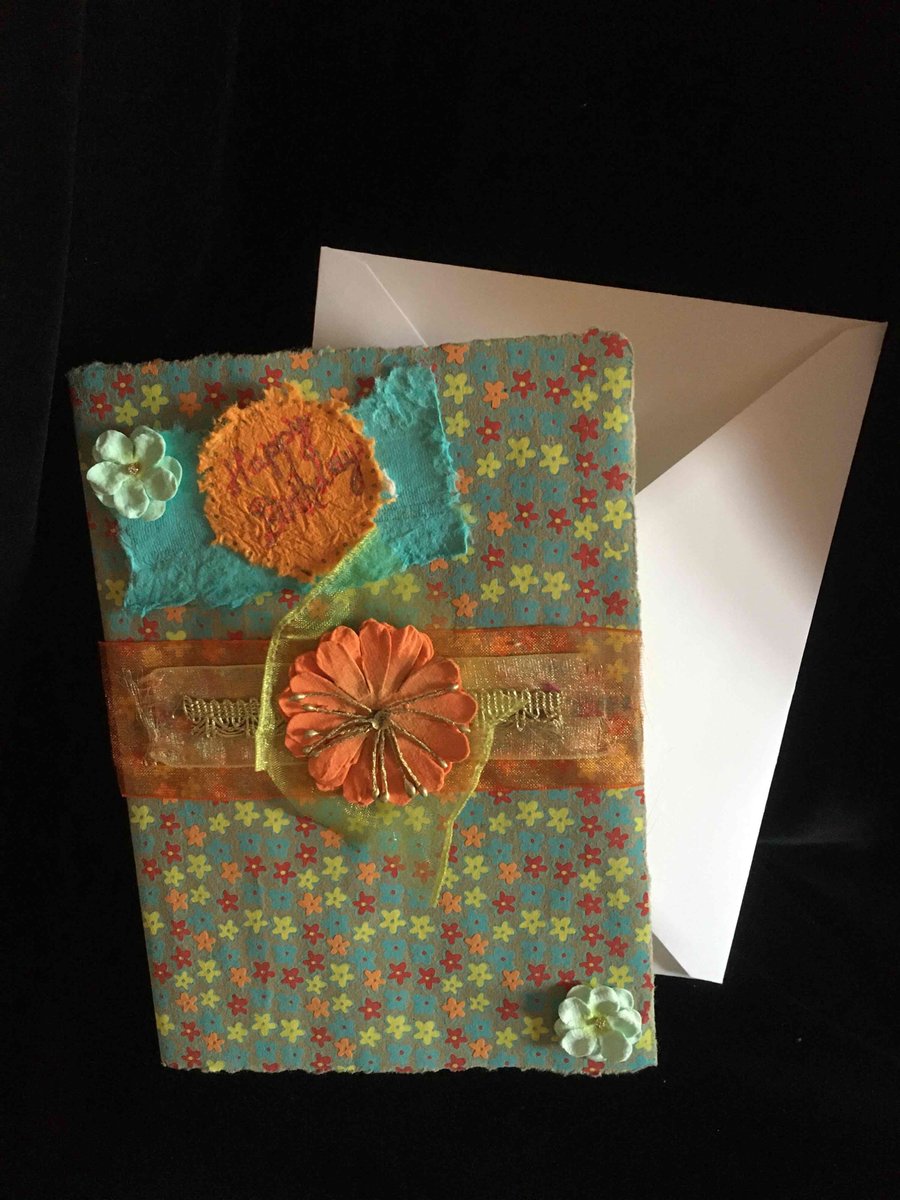 Floral Birthday card