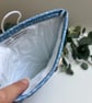 Handmade Padded Book Bag:  Seagull Book Cover, Book Protector - Image 5