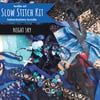 Slow stitching kit - night sky theme