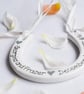 Personalised Ceramic Wedding Horseshoe Keepsake - Image 5