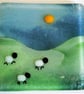 Fused glass sheep coasters - Image 8