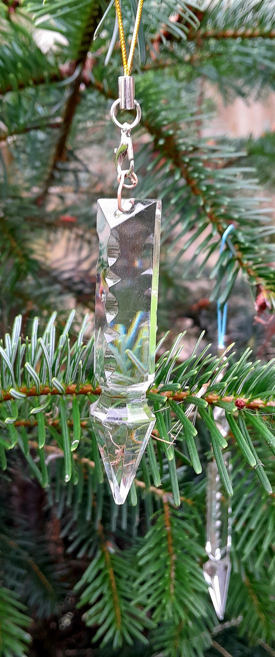 Vintage Chandelier Glass