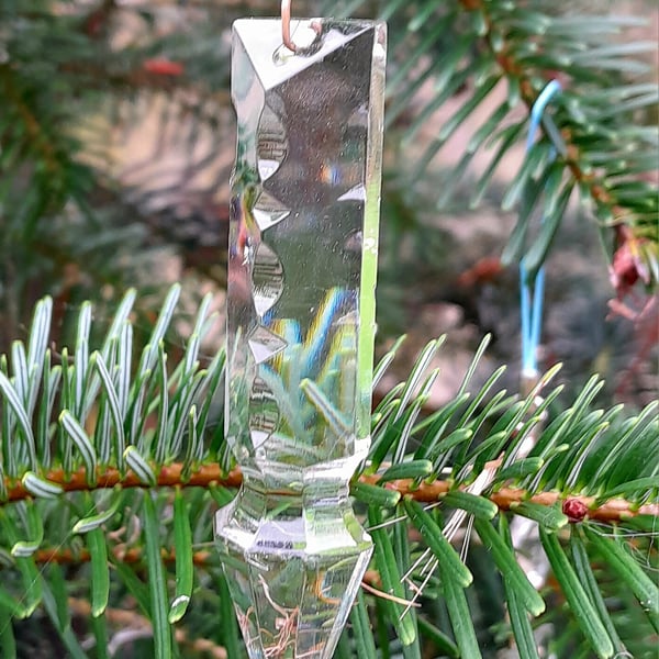 Vintage Chandelier Glass