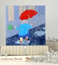 Birthday card - dancing in the rain - Image 2