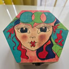Fairy Wooden Jewellery Box