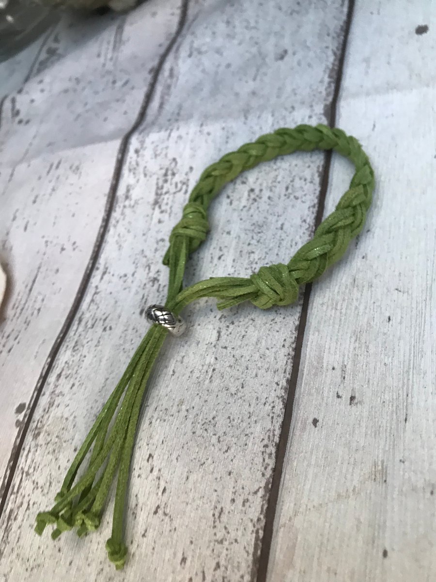 Fringe braided bracelet Reserved for Rebecca 