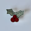 'Holly' - Handmade Brooch