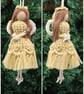 Macrame Christmas Fairy, Angel tree decoration - Image 7