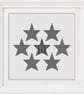Blackwork Stars Embroidery Chart: 6 inch Hoop PDF Design (Download - Image 7