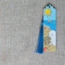 Hand Drawn Beach Ghost Bookmark
