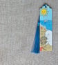 Hand Drawn Beach Ghost Bookmark
