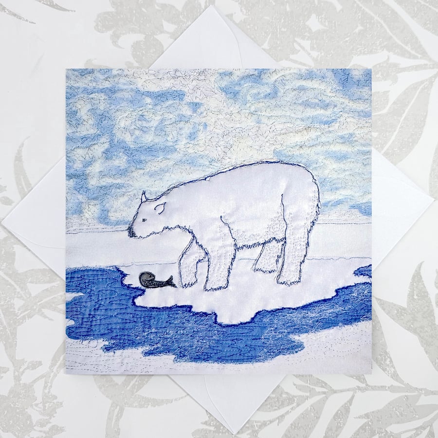 Polar Bear birthday card