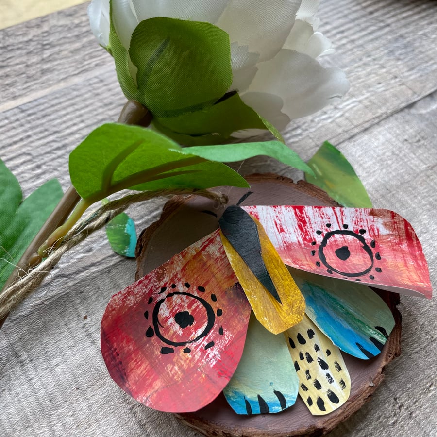 Handmade Butterfly Moth Two