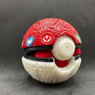Pokeball with Psyduck in it (3D Printed) 