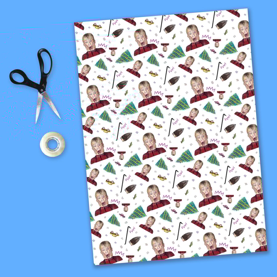 Home Alone Gift Wrap