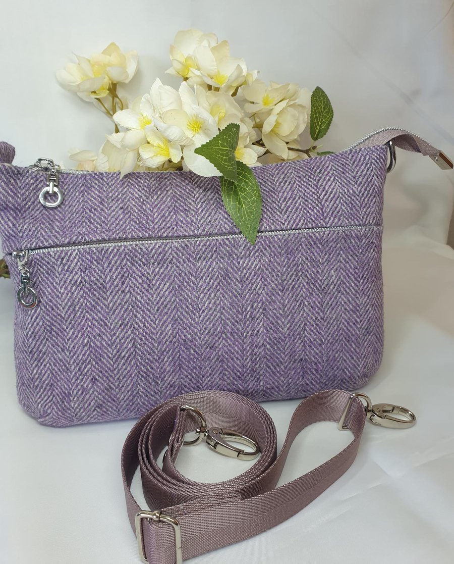 Yorkshire Tweed Crossbody Bag