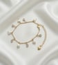 Freshwater Pearl & Crystal Bracelet - Image 2