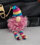 Lavender Scented Gnome Keyrings - Pink Beard - Image 8