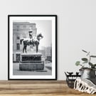 Frozen Duke, Duke of Wellington, Glasgow print